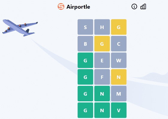 Play Airportle game on website
