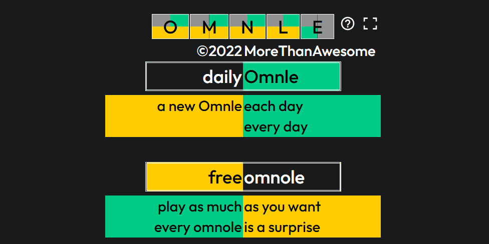 play Omnle game on website