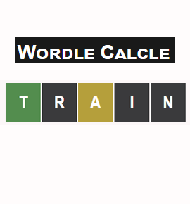 Wordle Calcle
